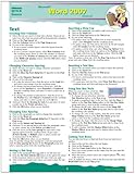 Microsoft Word 2007 Advanced Quick Source Guide, , 1932104739