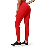 HeyNuts Pure&Plain x Workout Pro Leggings 25'', Compression High Waisted 7/8 Workout Pants
