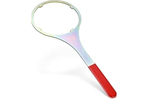 TRHRETN SPBW-2 Heavy Duty Metal Water Filter Wrench Water Filter Housing, Home Water Purifier Wrench, Fits for 3M-Cuno-Aqua Pure AP800, AP-801 and Big Blue Housing Wrench(6.25 Inch Inside Diameter)