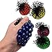 POPLAY Mesh Squishy Ball/Vent Toys/Slime Stress Ball/Anti Stress Toys,Grape Ball,4 PCS