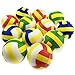 Akusety Mini Sports Stress Balls Volleyballs Fun, 12-Pack Foam Ball 2.5” Relaxable Stress Relief Squeeze Balls