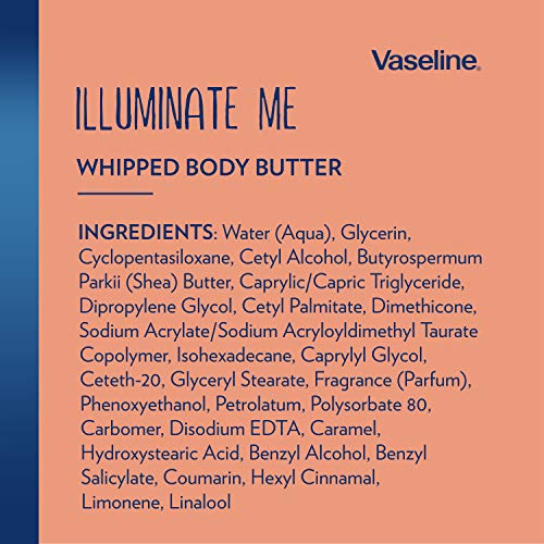 Vaseline Illuminate Me Body Butter Radiant Whipped Body Butter