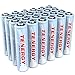 Tenergy AAA Rechargeable Battery, High Capacity 1000mAh NiMH AAA Battery, 1.2V Triple A Batteries 24-Pack primary