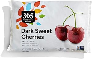 365 by Whole Foods Market, Dark Sweet Cherries, 16 oz, (Frozen)