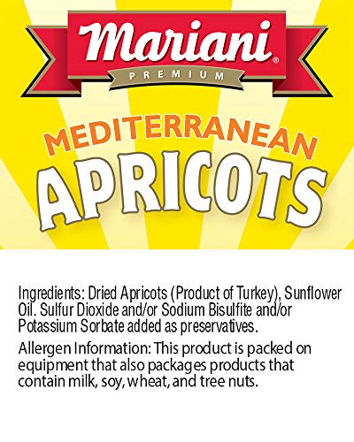 Mariani | Dried Mediterranean Apricots | 6oz (Pack of 4) | Gluten-Free | Resealable Bag - Image 5