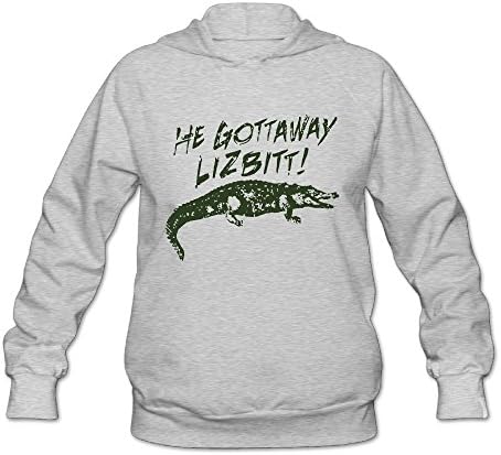 YCMLKJ Crocodile Womens O-Neck Organic Cotton Hoodies Teeshirt XX-Large