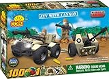 COBI Small Army ATV with a Cannon, 100 Piece Set