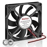 Wathai 80mm x 15mm 12V DC Coolng Fan 2 Pin Dual