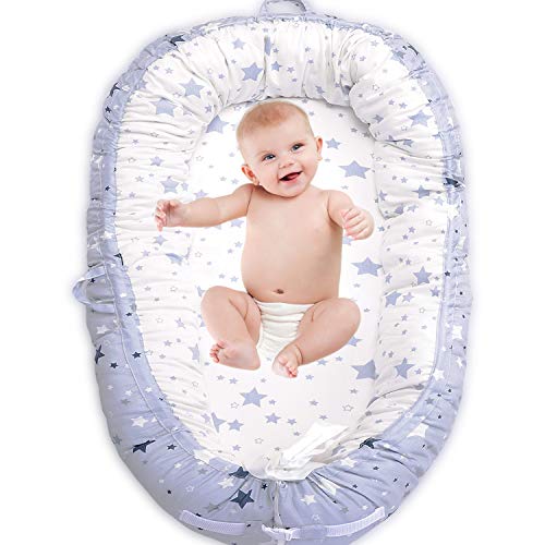 4 Lounger+Portable+Organic+Breathable+Newborn