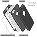 DUDETOP Compatible with iPhone 6 Case, 3-in-1 Shockproof Scratch-Resistant Armor Protective Cover Easy Grip Design with Tempered Glass Screen Protector for Apple iPhone 6s 4.7