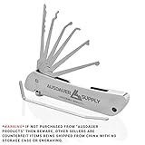 7-1, EDC, Stainless Steel Tool With Storage Case by AUSDAUER SUPPLY