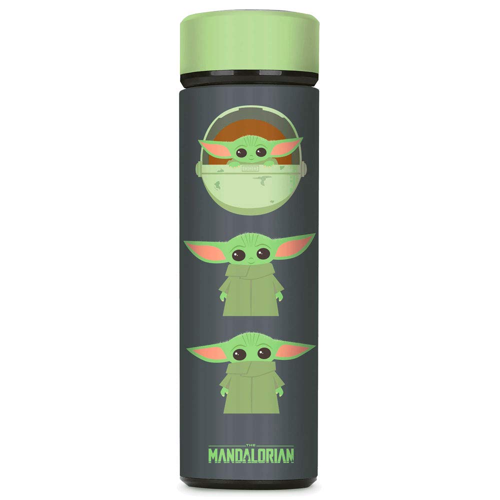 Controller Gear Baby Yoda Water BottleStar Wars The Mandalorian The Child, Wide