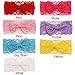 Vovotrade Fashion Lace Big Bow Hair Band; Baby Head Band Accessories (7PCS)