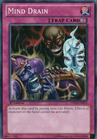 Yu-Gi-Oh! - Mind Drain (LTGY-EN079) - Lord of the Tachyon Galaxy - 1st Edition - Common