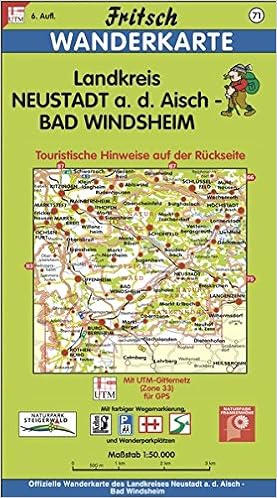Fritsch Karten Nr 71 Frankens Gemutliche Ecke Landkreis Neustadt An Der Aisch Bad Windsheim Fritsch Wanderkarten 1 50000 Amazon De Fritsch Landkartenverlag Bucher