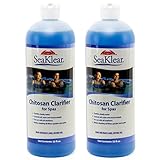 2-Pack Sea Klear Natural Clarifier for Spas & Hot Tubs - 2 Quarts (64 oz. total)