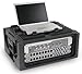 SKB Cases 1SKB19-RSF4U Roto-Molded 4U Studio Flyer Rack Case, Rack Space for Recording Gear, 21.5