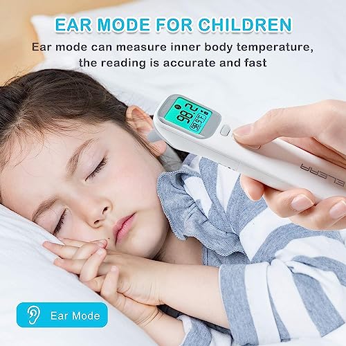 Elera Ear Thermometer for Kids, Baby Thermometer with Forehead and Ear