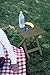 Camco 21042 Quick-Folding Adirondack Table, Plastic, Sage