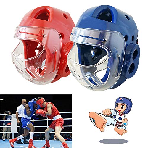 MCLseller-Cascos-de-Boxeo-Casco-de-Taekwondo-de-Karate-para-nios-Adultos-Accesorios-para-el-Protector-de-la-Cabeza-Casco-de-Entrenamiento-de-Combate-de-Alta-Elasticidad-Resistente-al-Desgaste