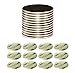 Strongest Grade N52 Neodymium Magnet Discs | Bonus 3M Double-Sided Adhesives Included | Set of 12 Large Discs - 1.26