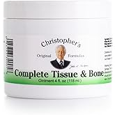 Christopher's Original Formulas Complete Tissue & Bone Ointment, Herbal Topical for Muscle & Joint Support, 4 fl oz