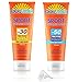 Covert Flasks 8 oz Hidden Sunscreen Alcohol Flasks, 2-Pack