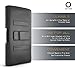 Galaxy S6 Holster, CellBee® Galaxy S6 / Galaxy S6 Edge Premium PU Leather Pouch Carrying Case with Belt Clip Belt Loops Holster (Perfect Fits with Otterbox Commuter / Defender Case on Lifeproof Case on) (Business Class)