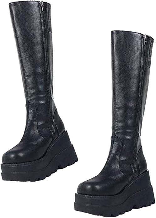 CELNEPHO Womens Platform Wedge Fanshion