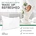 Zen Bamboo Shredded Memory Foam Pillow - Premium CertiPUR-US Memory Foam Pillow with Adjustable Loft and Washable Bamboo Cover - Queen