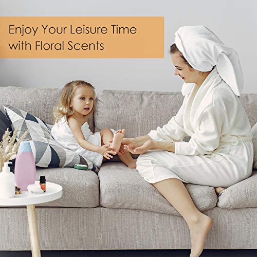 Essential Oils, ESSLUX Floral Essential Oils Gift Set, Spring Aromatherapy Oil for Diffuser, Massage, Home Fragrance… - Image 2