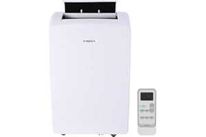 Mora Mora by Hisense Smart 7,000 BTU (DOE), 10,300 BTU (ASHRAE), 300 SF Portable AC, 3 Operating Modes (Cool, Dry, Fan), Remote and Window Vent Installation Kit Included, Goole Home & Alexa Support
