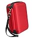 Protective Case for Kidcia, EACHINE E55, FQ777 FQ17W, Hobbylane Altitude Hold Folding Drone, RC Quadcopter Drone with FPV Camera and Live Video, DIY Foam Blocks (Red with Black Zip)