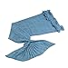 ONEPACK Handmade Mermaid Tail Blanket Crochet,Mermaid Blanket for Adult Child,Super Soft Comfortable Suitable for All Seasons Sleeping,Reading,Watching,Working,Sofa Blankets(56