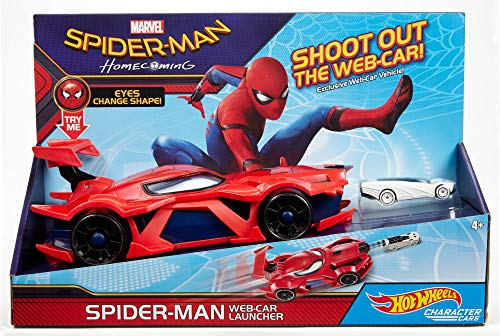 5 Hot+Wheels+Spider+Man+Launcher+Exclusive
