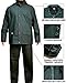 Navis Marine Rain Suit for Men Heavy Duty Workwear Waterproof Jacket with Pants 3 Pieces