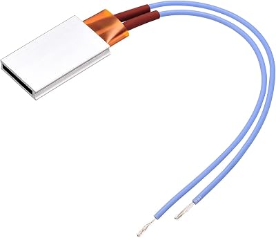 sourcing map PTC Heating Element 12V 3W-25W 110C Ceramic Thermostatic Heater
