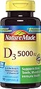 Nature Made Vitamin D-3, 5000IU, 90 Softgels