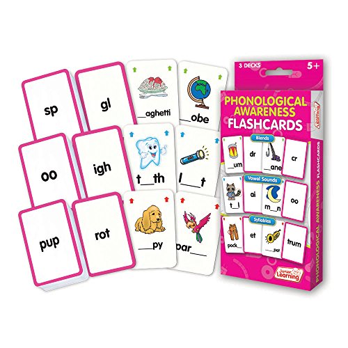 Junior Learning Phonological Awareness Flash Cards