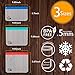 8 Extra-Thick Reusable Food Storage Bags [3 Large, 3 Sandwich, 2 Snack] Eco-friendly Reusable Sandwich Bags, BPA-Free Reusable Ziplock Bags, FDA Grade Reusable Snack Bags