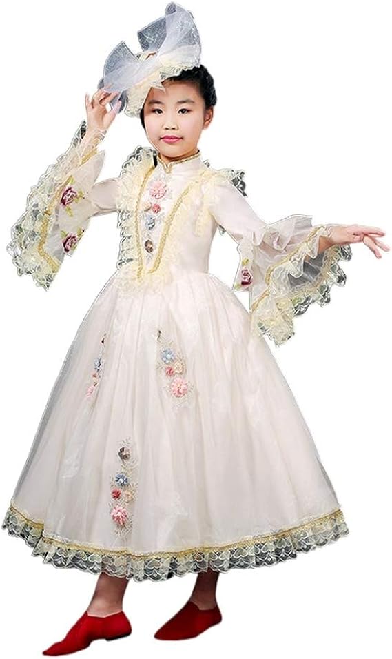 Amazon Co Jp Gratty 貴族 ドレス お姫様 衣装 カラー ロング 宮廷 お嬢様 ステージドレス 舞台衣装 王族服 女の子 ジュリエット ヨーロッパ風 プリンセスライン 王族服 演出服 現代演劇服装 ステージ衣装 オペラ声楽 撮影 サイズ指定可 服 ファッション小物
