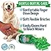 Bodhi Dog Finger Toothbrush for Dogs & Cats | Puppy Toothbrush with Soft & Flexible Silicone Bristles for Pet Dental Care | Easy Teeth Cleaning Dog Finger Toothbrush, 50 Count
