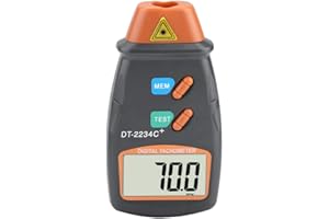 Digital Tachometer Handheld Small Engine Tachometer Non RPM Tester Speed Meter Tool for Chainsaw