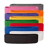 Suddora Kids Headband (Multiple Colors Available)Athletic Cotton Terry Cloth Head Sweatband for Sports