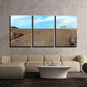 Deth Valley Zabriskie Point California USA x3 Panels