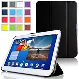 Mulbess - Samsung Galaxy Note Pro 12.2 Slim Smart Case Cover - Magnetic Magnet Leather Case Cover Sleeve with Stand Auto Sleep (For Samsung Galaxy Note Pro 12.2, Black)