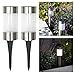Frostfire Small Solar Post Lights (Set of 2)