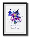 Uhomate Harry Potter Inspired Lord Voldemort Home Canvas Prints Wall Art Anniversary Gifts Baby Gift Inspirational Quotes Wall Decor Living Room Bedroom Bathroom Artwork C041 (8X10)