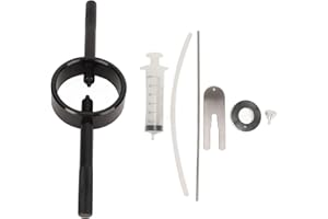 Motorcycle Fork Service Tool Kit, Fork Spring Compressor Tool and Front Fork Oil Level Tool Kit, Universal Fork Maintenance T