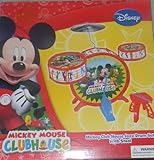Disney Mickey Mouse Clubhouse Jazz Drum Set with Stool